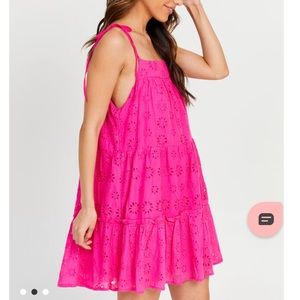 SOLD Altar'd State Eyelet Mini Dress